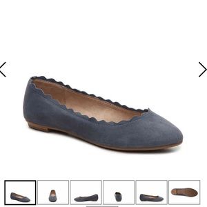 Crown Vintage Navy Ballet Flat
